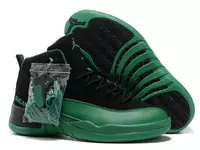 chaussure man classic jordan 12 air 2013 style exquis new black green